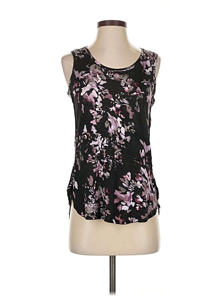 SIMPLY VERA VERA WANG Pre-owned Tank Top Black Strapless Neckline Tops