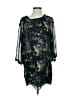 Unbranded 100% Polyester Camo Black Cocktail Dress Size 2 - photo 1