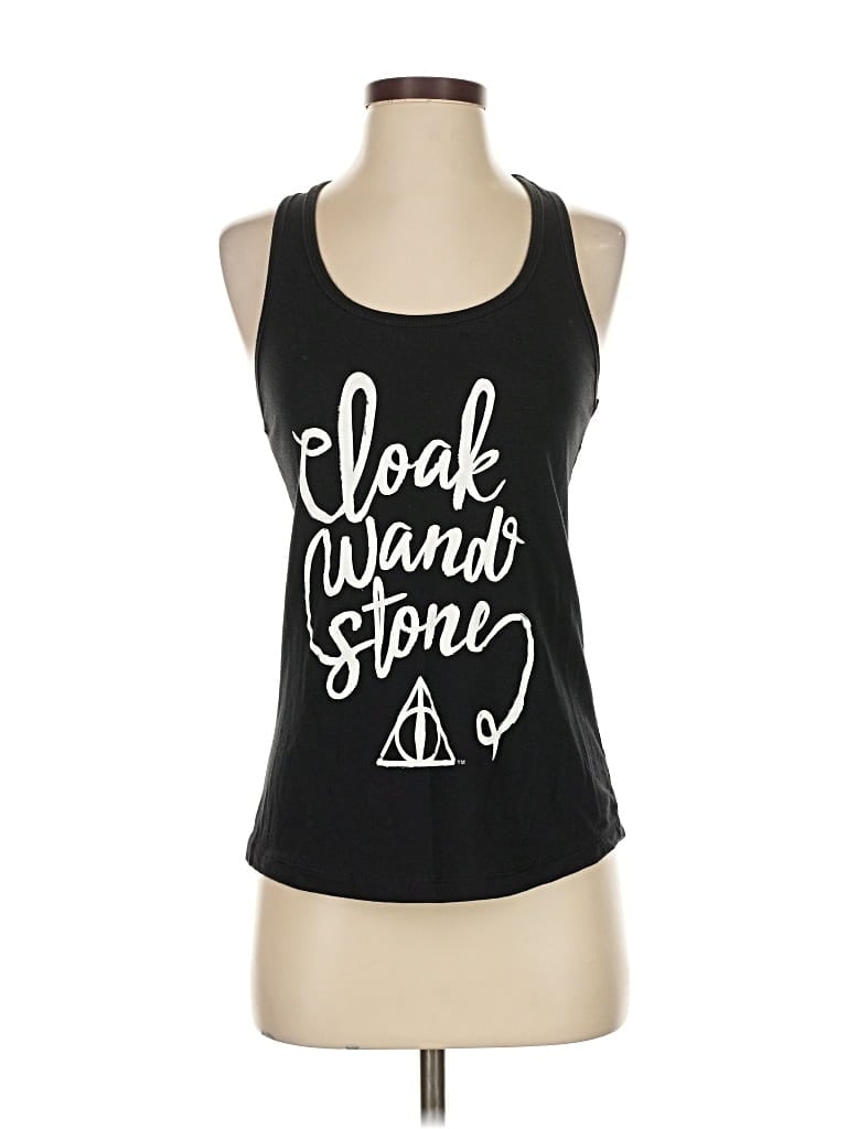 HARRY POTTER Pre-owned Tank Top Black Halter Neckline Tops