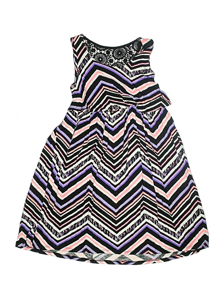 Pre-owned Justice Kids' Dress In Blue