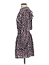 Rails 100% Polyester Print Black Casual Dress Size S - photo 5