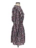 Rails 100% Polyester Print Black Casual Dress Size S - photo 4