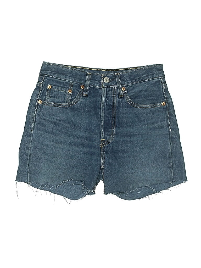 Pre-owned Levi's Denim Shorts In Blue