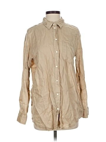 Gap Long Sleeve Button-Down Shirt (view 1)