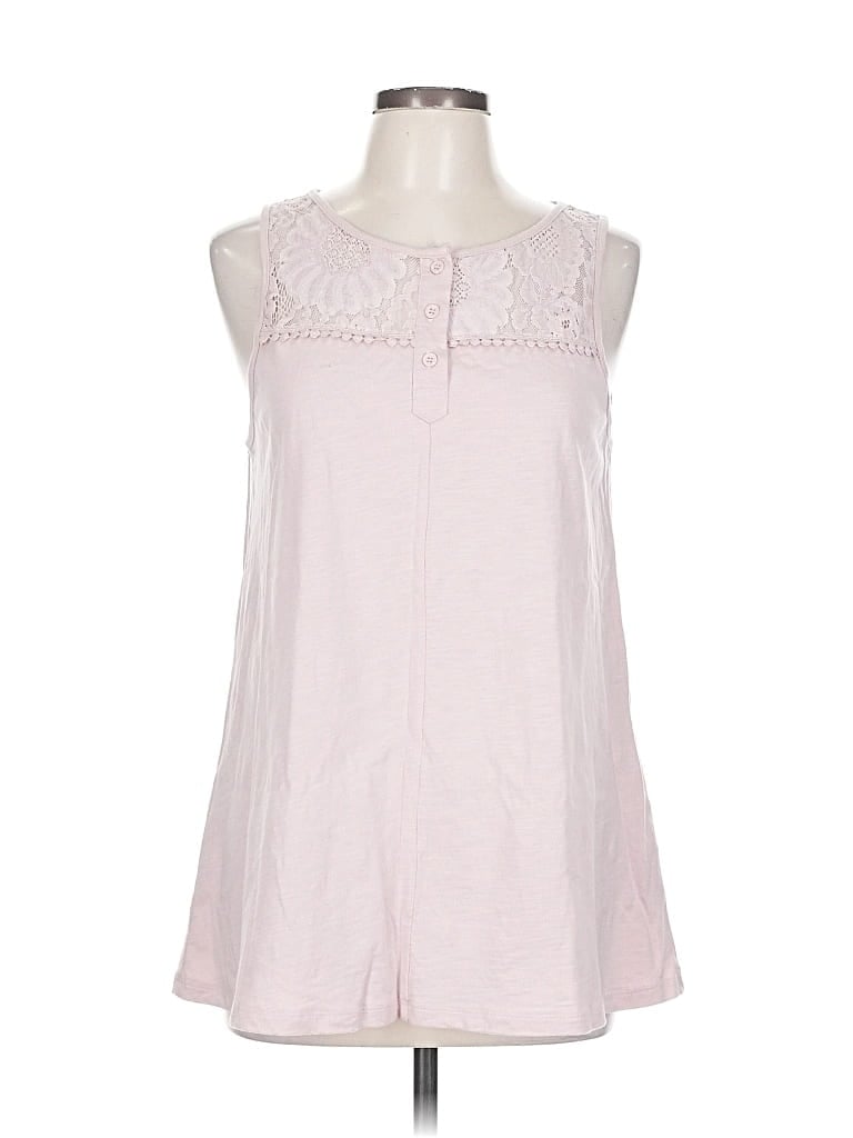 Pre-owned Mia + Tess Sleeveless Blouse In Purple