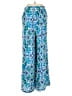 Haute Hippie 100% Rayon Print Blue Casual Pants Size XS - photo 2