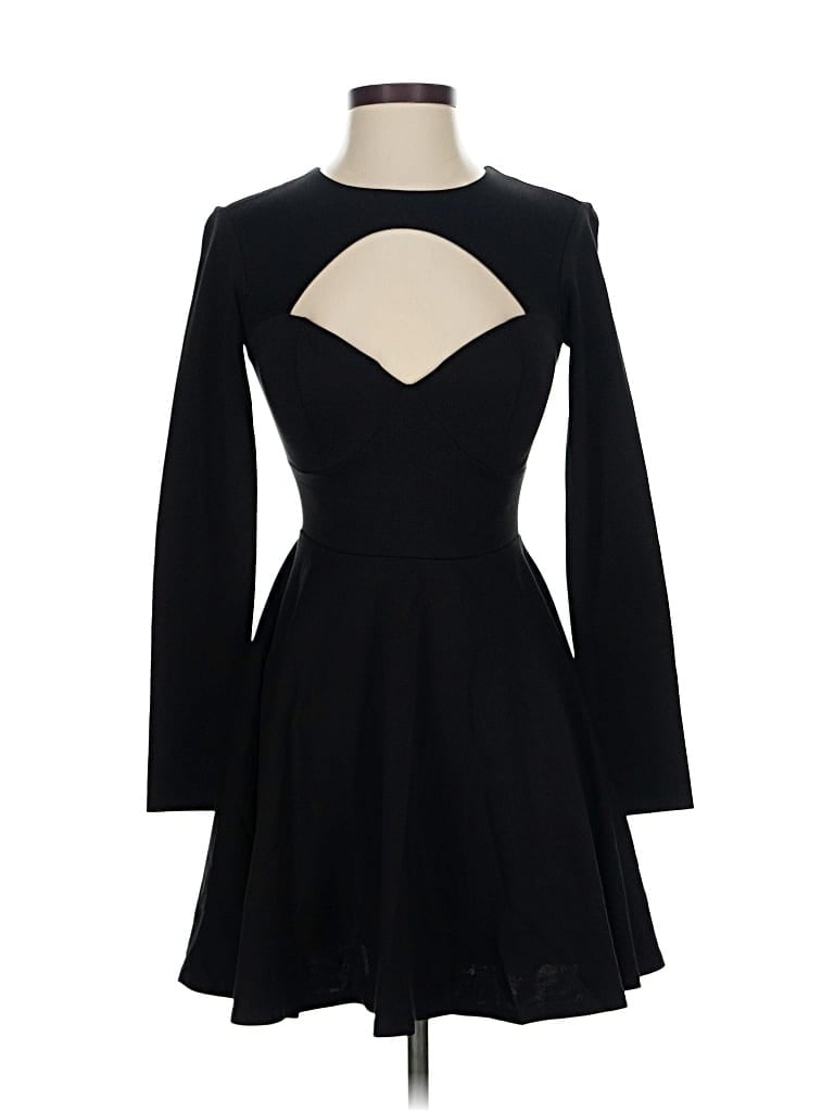 Pre-owned Bebe Cocktail Dress In Black