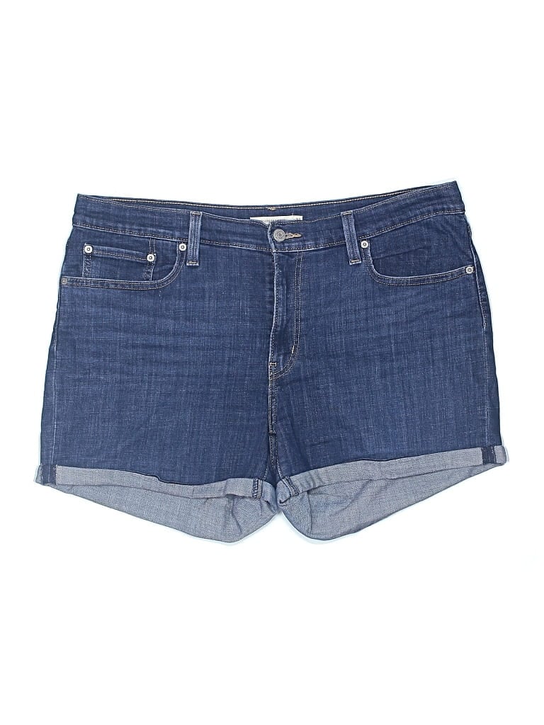 Pre-owned Levi's Denim Shorts In Blue