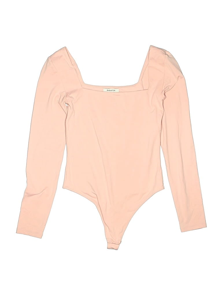 Pre-owned Babaton Bodysuit In Pink