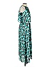 Octavia 100% Polyester Tie-dye Teal Casual Dress Size S - photo 4