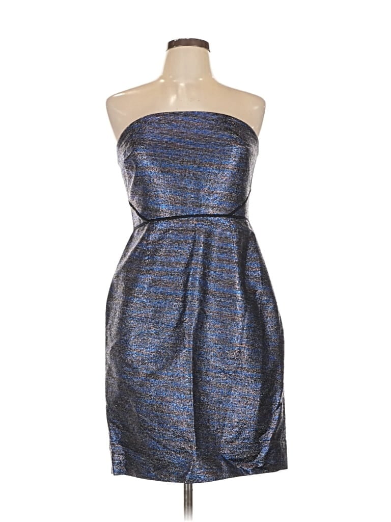 Click to view more detailed imagery on our partner's website Pre-owned J.crew Collection Cocktail Dress In Blue