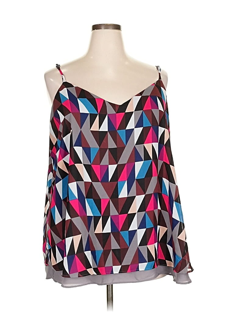 Pre-owned Torrid Sleeveless Blouse In Brown