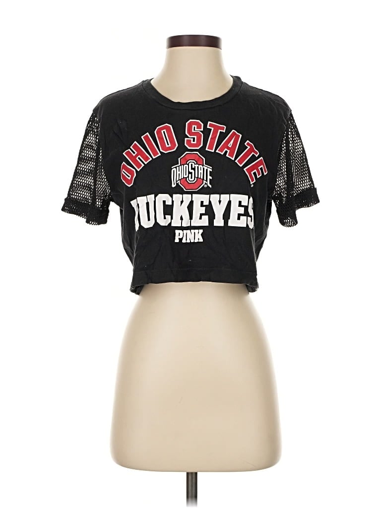 VICTORIA'S SECRET PINK Pre-owned Short Sleeve T-shirt In Black