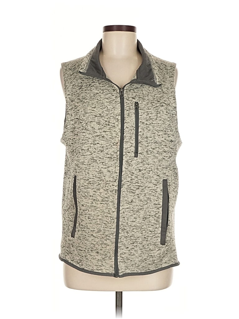 Pre-owned Beverly Hills Polo Club Vest In Gray