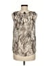 Talbots Silver Sleeveless Blouse Size 6 - photo 2