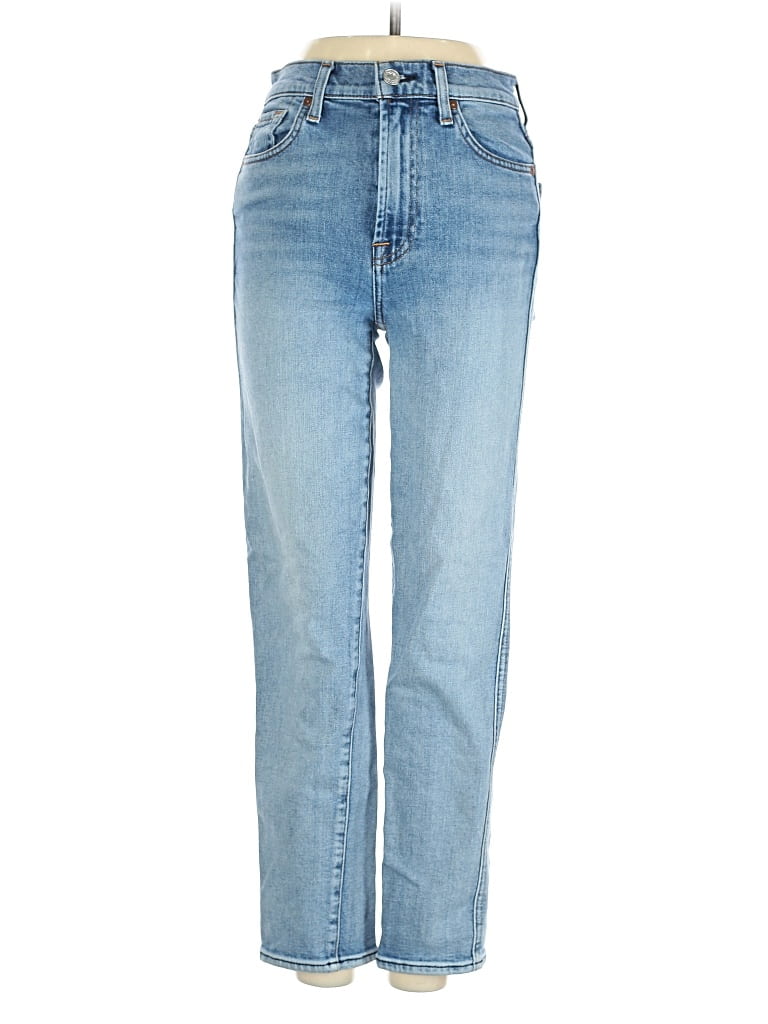 Pre-owned 7 For All Mankind Jeans In Blue
