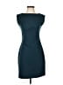 Rebecca Taylor Solid Teal Cocktail Dress Size 2 - photo 1