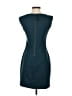 Rebecca Taylor Solid Teal Cocktail Dress Size 2 - photo 2
