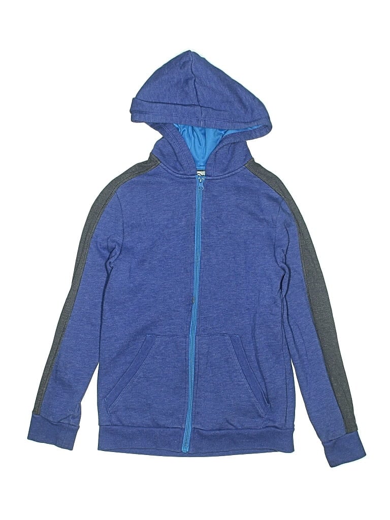 Pre-owned C9 By Champion Kids' Zip Up Hoodie In Blue