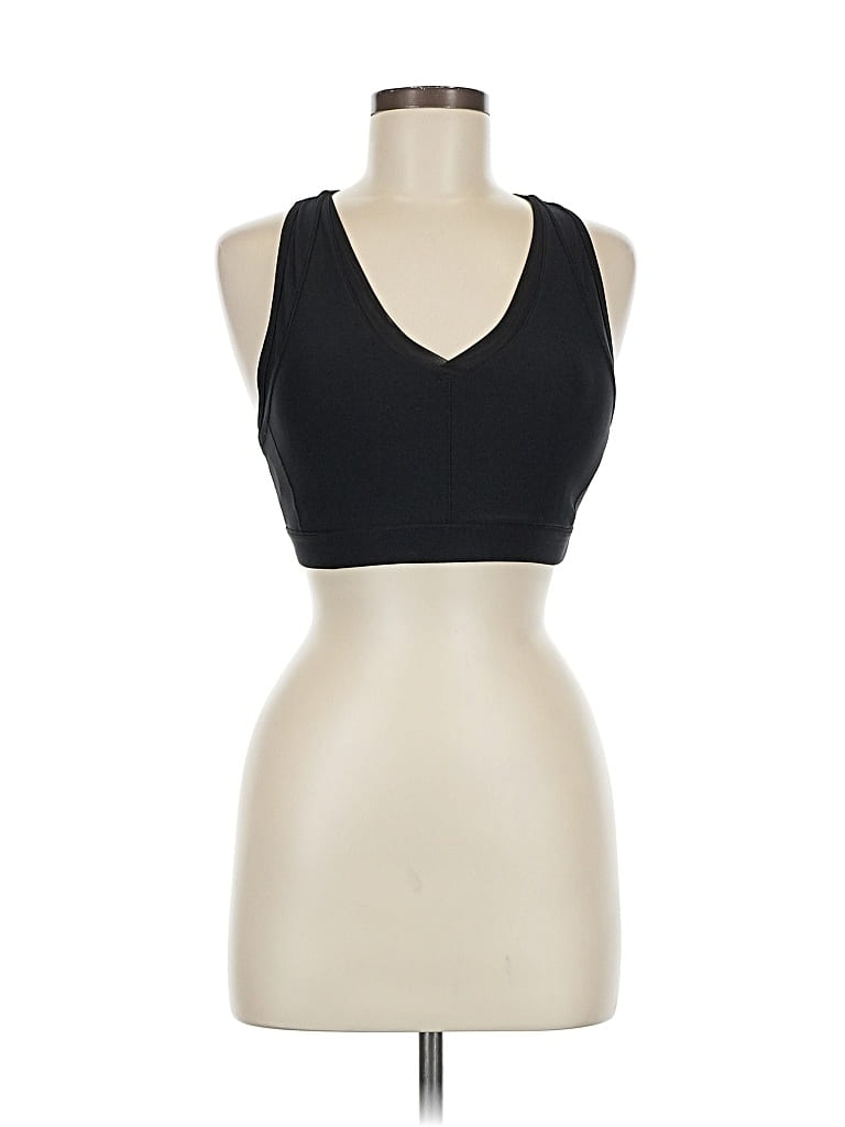 Pre-owned Avia Tank Top Black Halter Neckline Tops