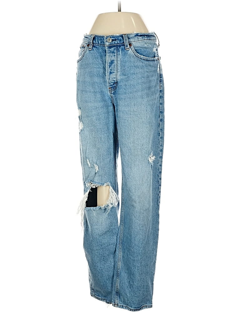 Pre-owned Abercrombie & Fitch Jeans In Blue