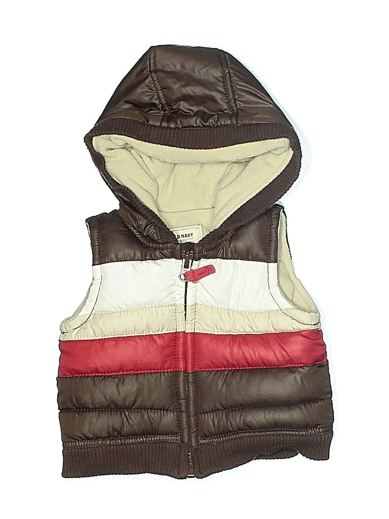 Click to view more detailed imagery on our partner's website Pre-owned Old Navy Babies' Vest In Brown
