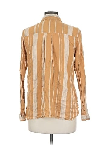 Girl Krazy Long Sleeve Button-Down Shirt (view 2)