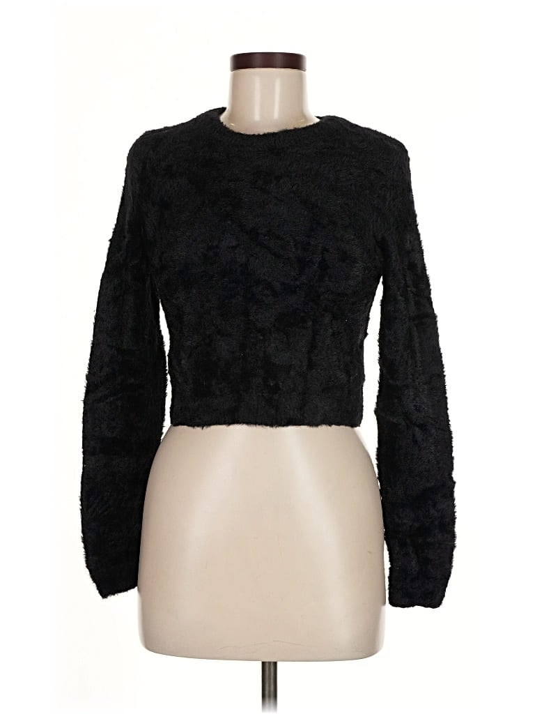 Pre-owned Forever 21 Pullover Sweater In Black