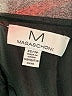 M Magaschoni 100% Polyester Black Short Sleeve Blouse Size XS - photo 7