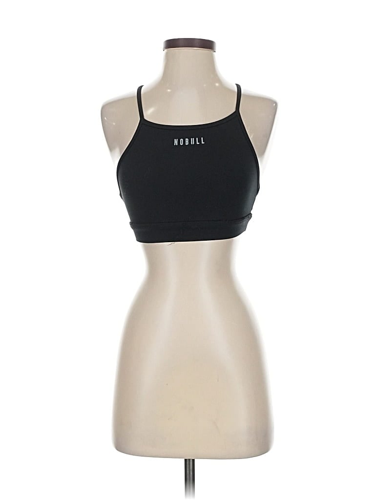 Pre-owned Nobull Sports Bra In Black