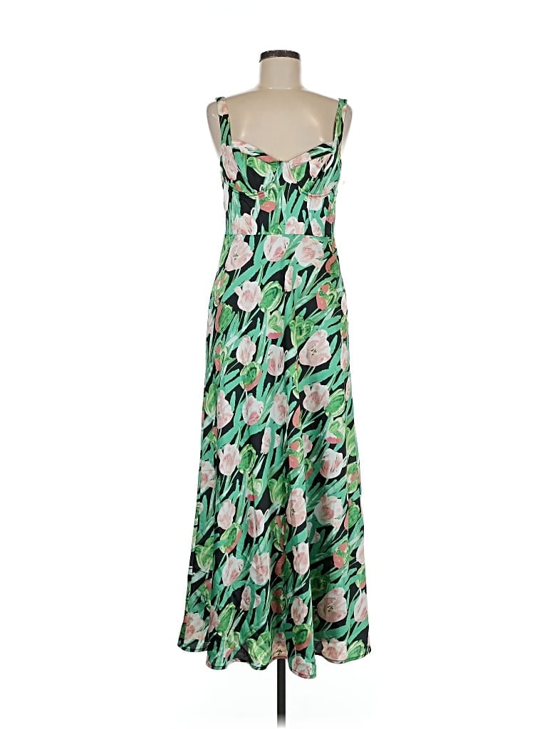 Pre-owned Astr Casual Dress In Green
