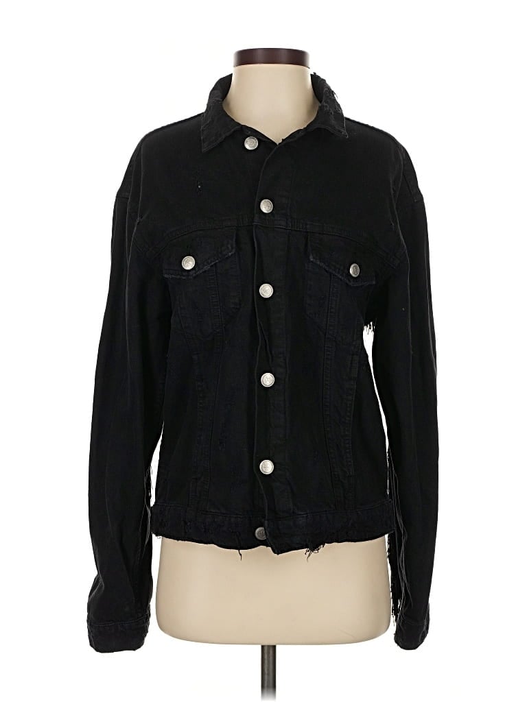 Pre-owned Zara Jacket In Black