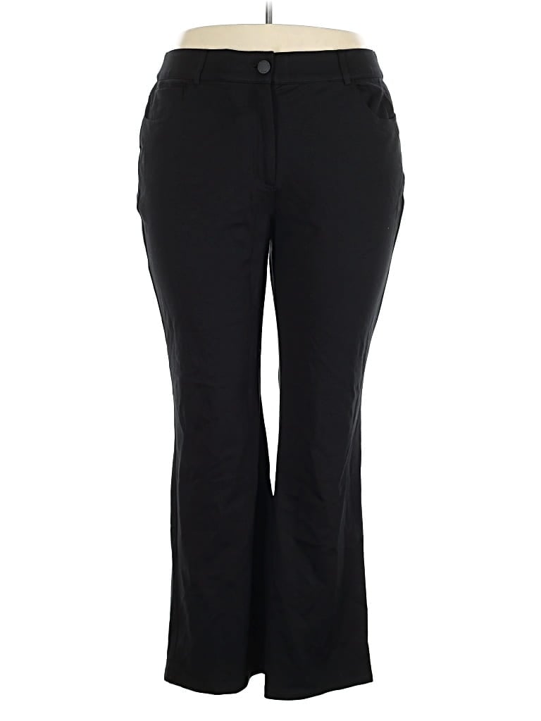 Pre-owned Lane Bryant Dress Pants In Black