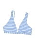 Splendid Stripes Blue Swimsuit Top Size M - photo 1
