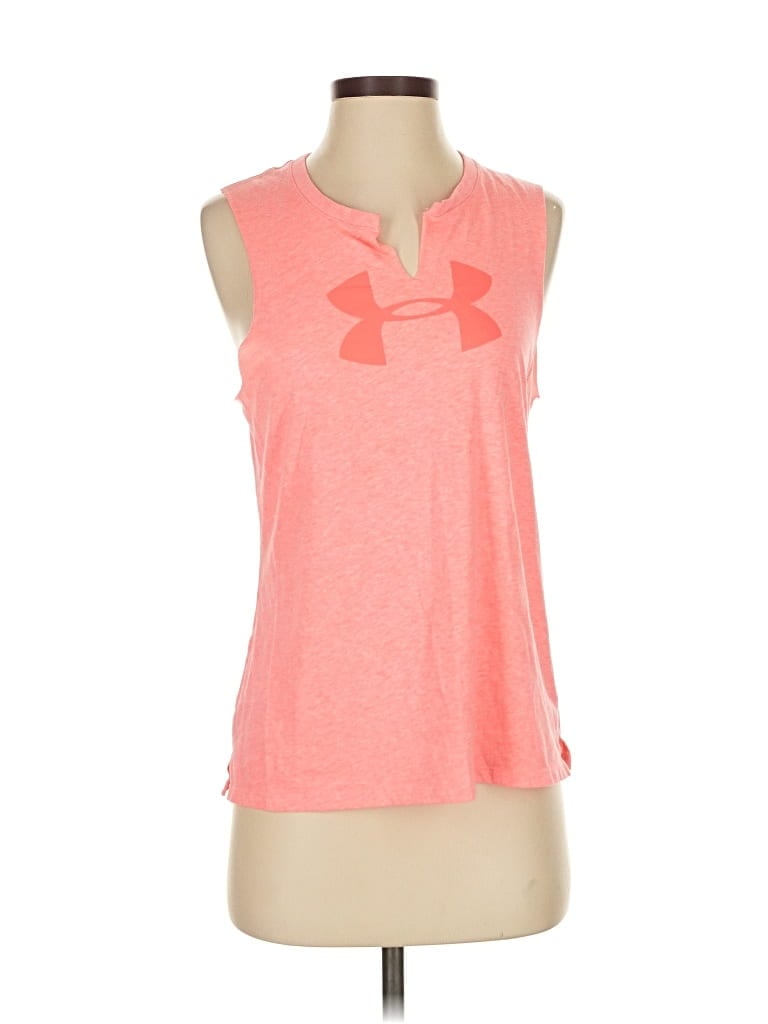 Click to view more detailed imagery on our partner's website Pre-owned Under Armour Active Tank Top In Pink