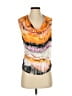 Abi Ferrin Orange Sleeveless Top Size S - photo 1