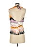 Abi Ferrin Orange Sleeveless Top Size S - photo 2