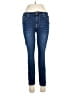 FRAME Denim Solid Blue Jeans Size 30 waist - photo 1
