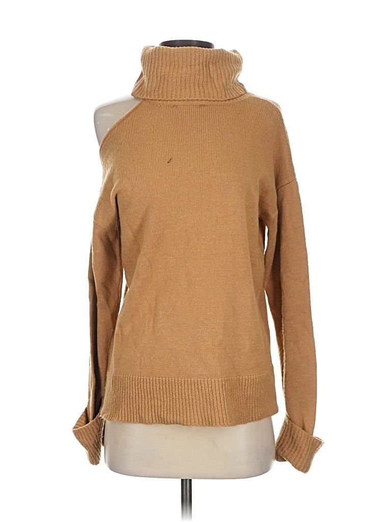Click to view more detailed imagery on our partner's website Pre-owned 1.state Turtleneck Sweater In Brown