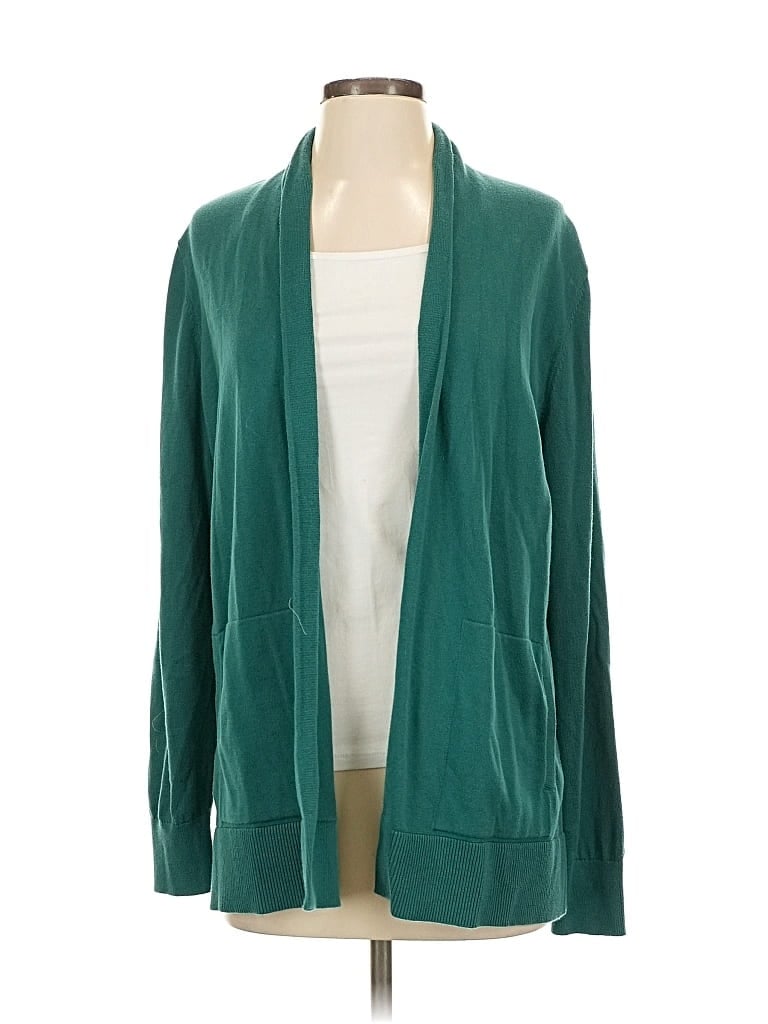 Click to view more detailed imagery on our partner's website Pre-owned Lands' End Cardigan Sweater In Blue