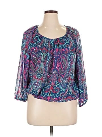 C.D. Daniels 3/4 Sleeve Blouse (view 1)