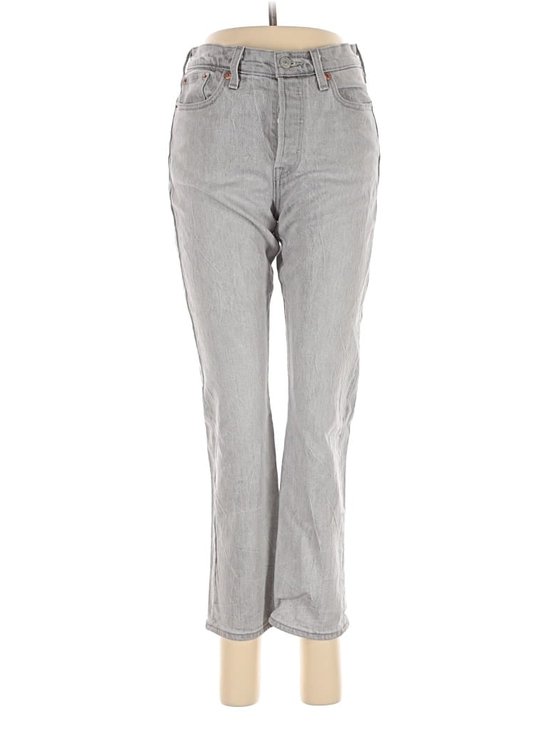 Pre-owned Levi's Jeans In Gray