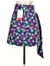 Zara Paisley Blue Casual Skirt Size XS - photo 2