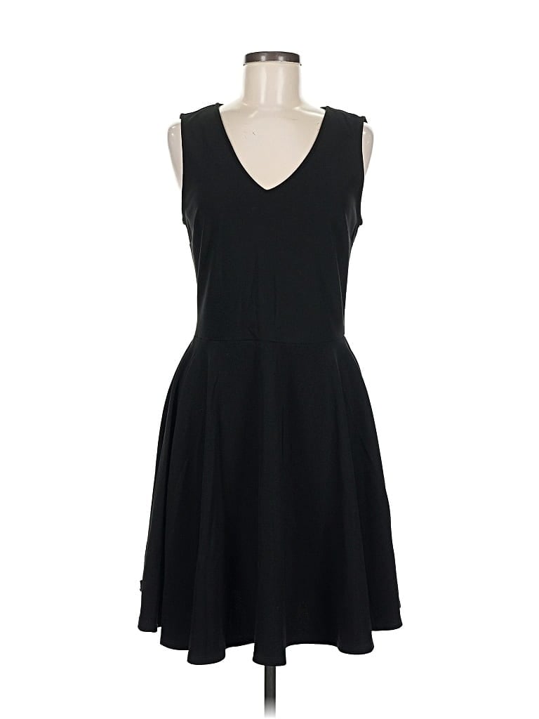 Pre-owned Boston Proper Casual Dress In Black