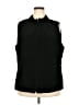 Basic Editions 100% Polyester Black Vest Size 2X - photo 1