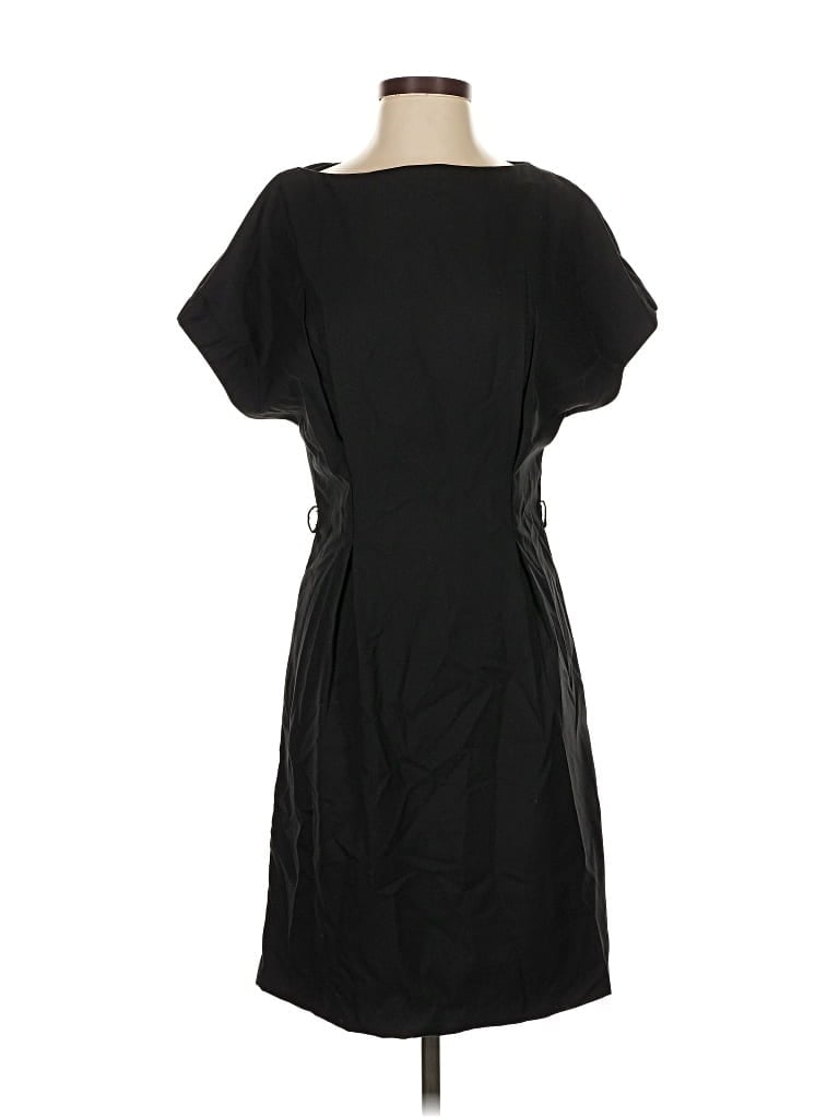 Pre-owned H&m Casual Dress In Black