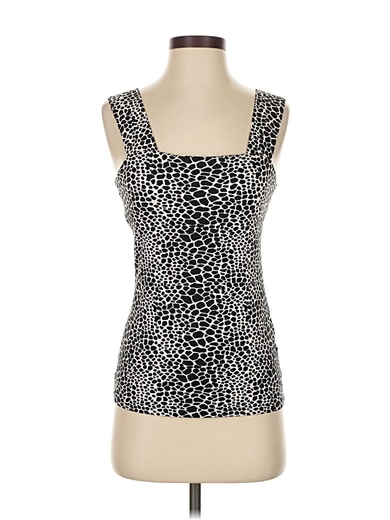 Pre-owned Dorothy Perkins Tank Top Silver Square Neckline Tops