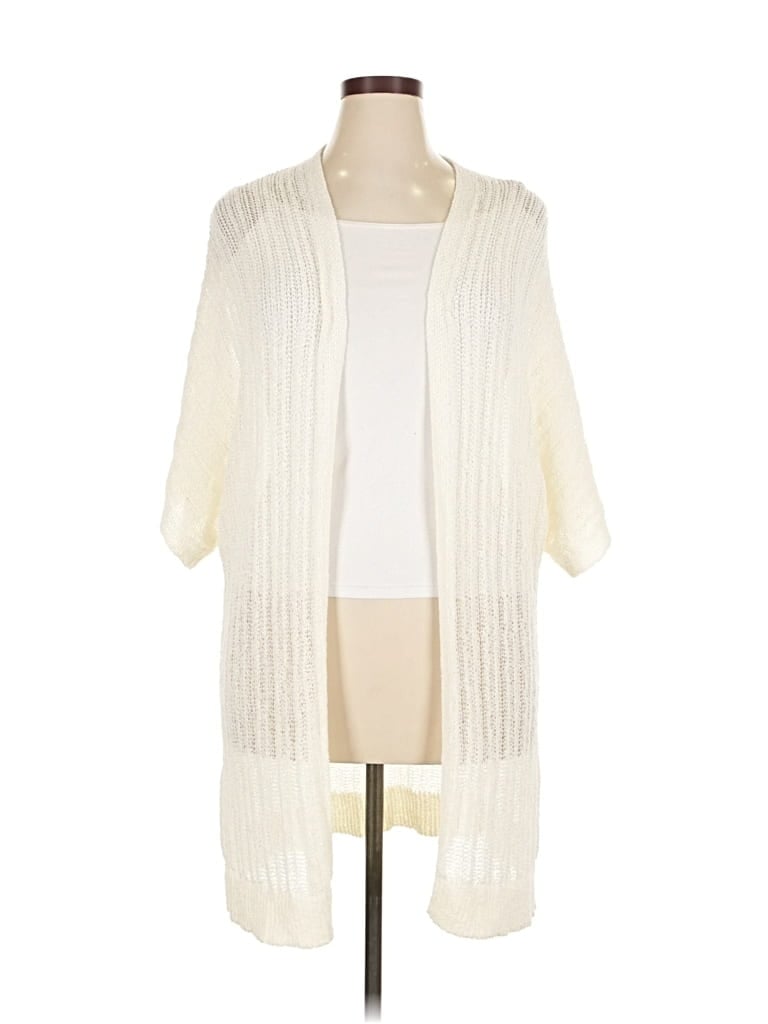 Click to view more detailed imagery on our partner's website Pre-owned Heyson Cardigan Sweater In White