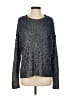Grifflin Metallic Blue Pullover Sweater Size Sm - Med - photo 1
