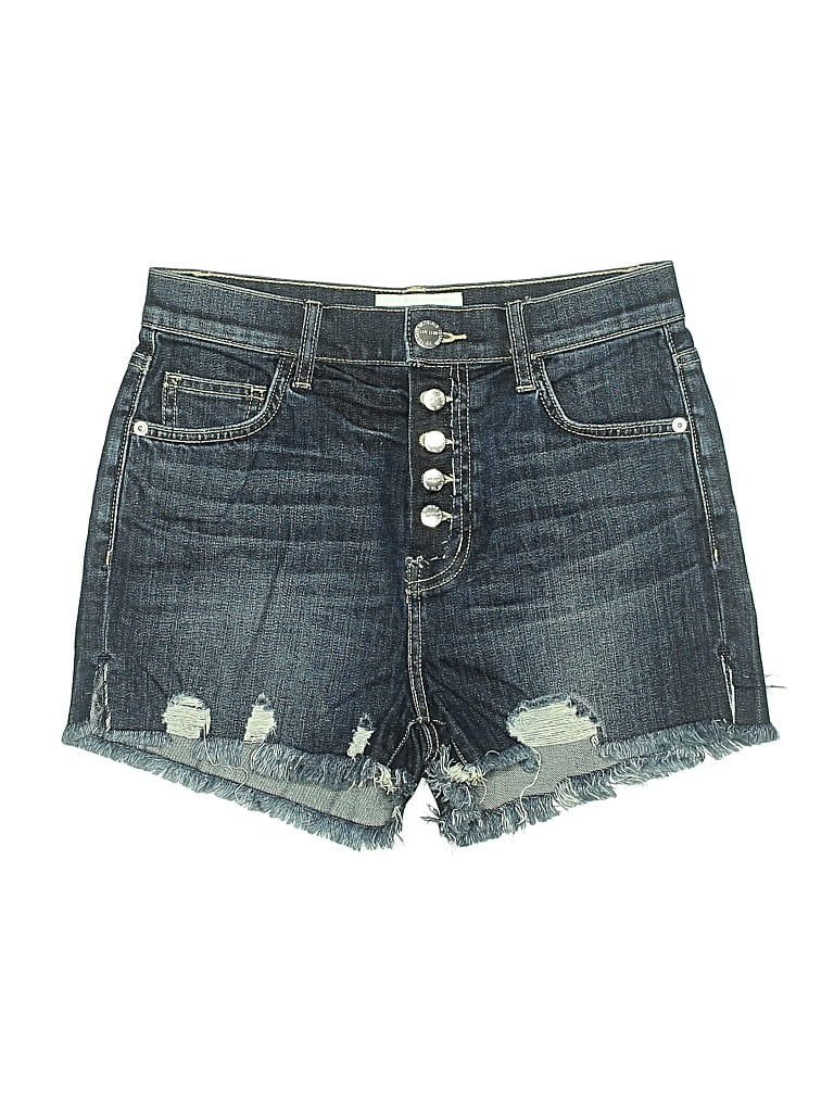 Pre-owned Current Elliott Denim Shorts In Blue